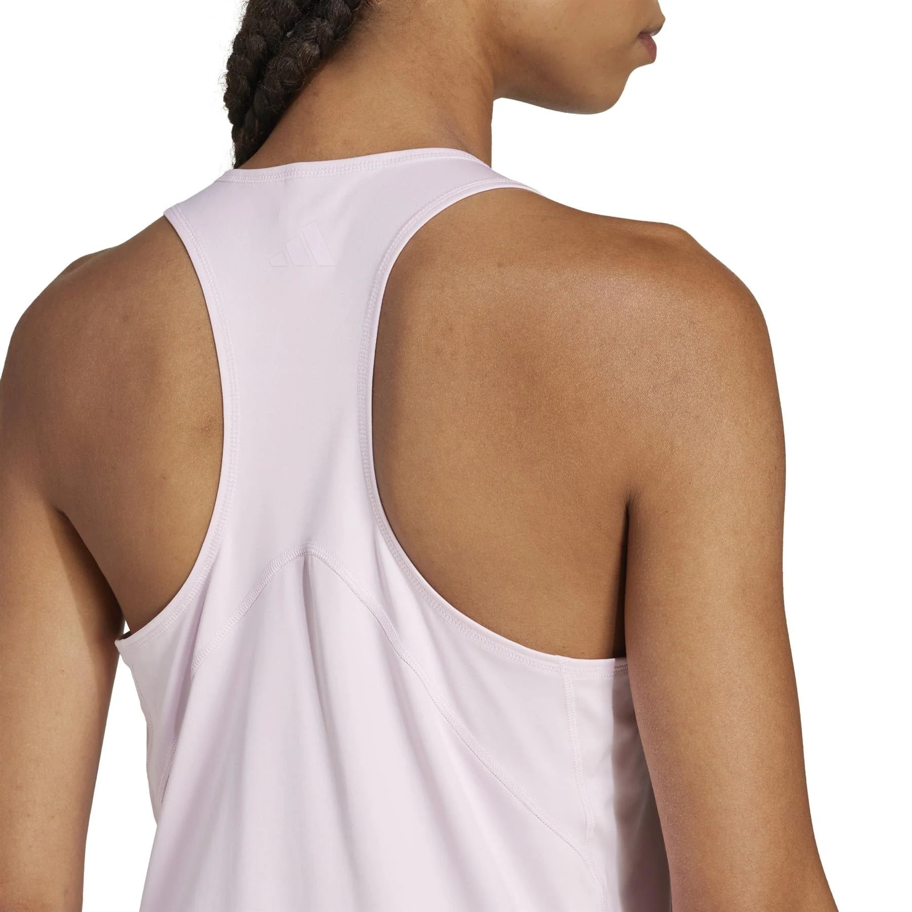 ADIDAS Womens Club Padel Tank Top - Pink - Image 5