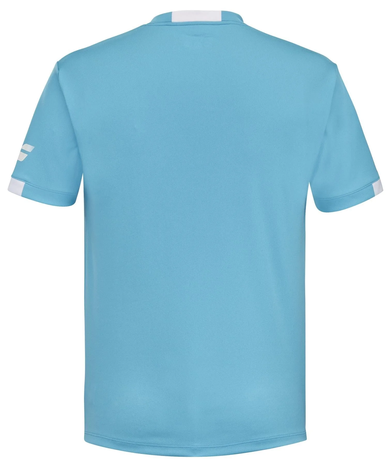 Babolat Play Mens Crew Neck Padel  T-Shirt - Cyan Blue - Image 3