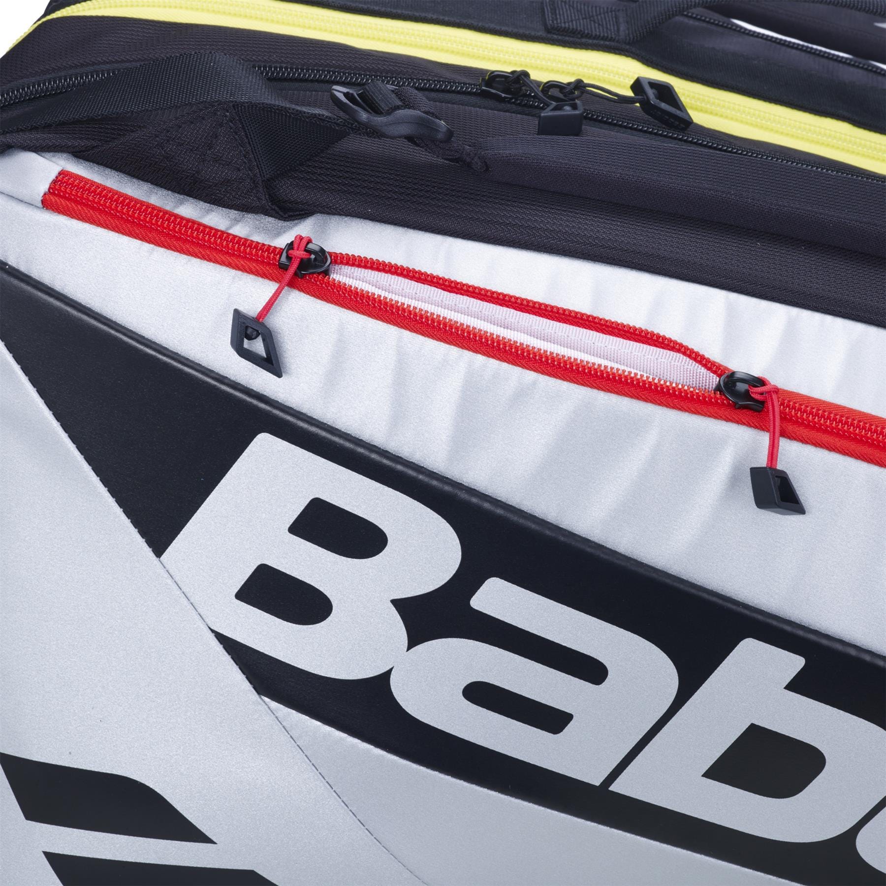 Babolat RH Pro 4 Racket Padel Bag - Black / Silver - Image 4