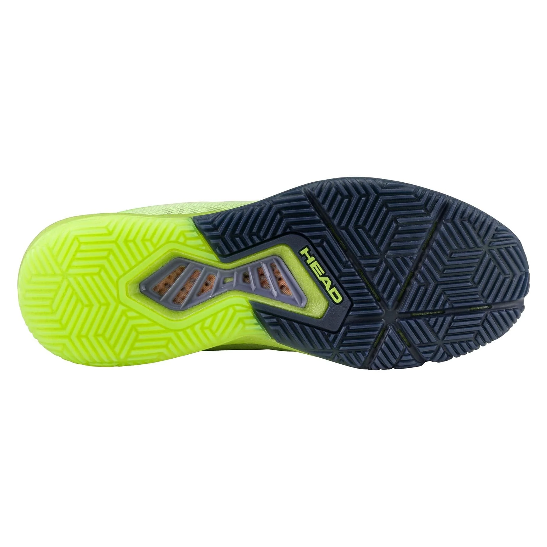 HEAD Motion Pro Mens Padel Shoes - Lime / Navy - Image 3