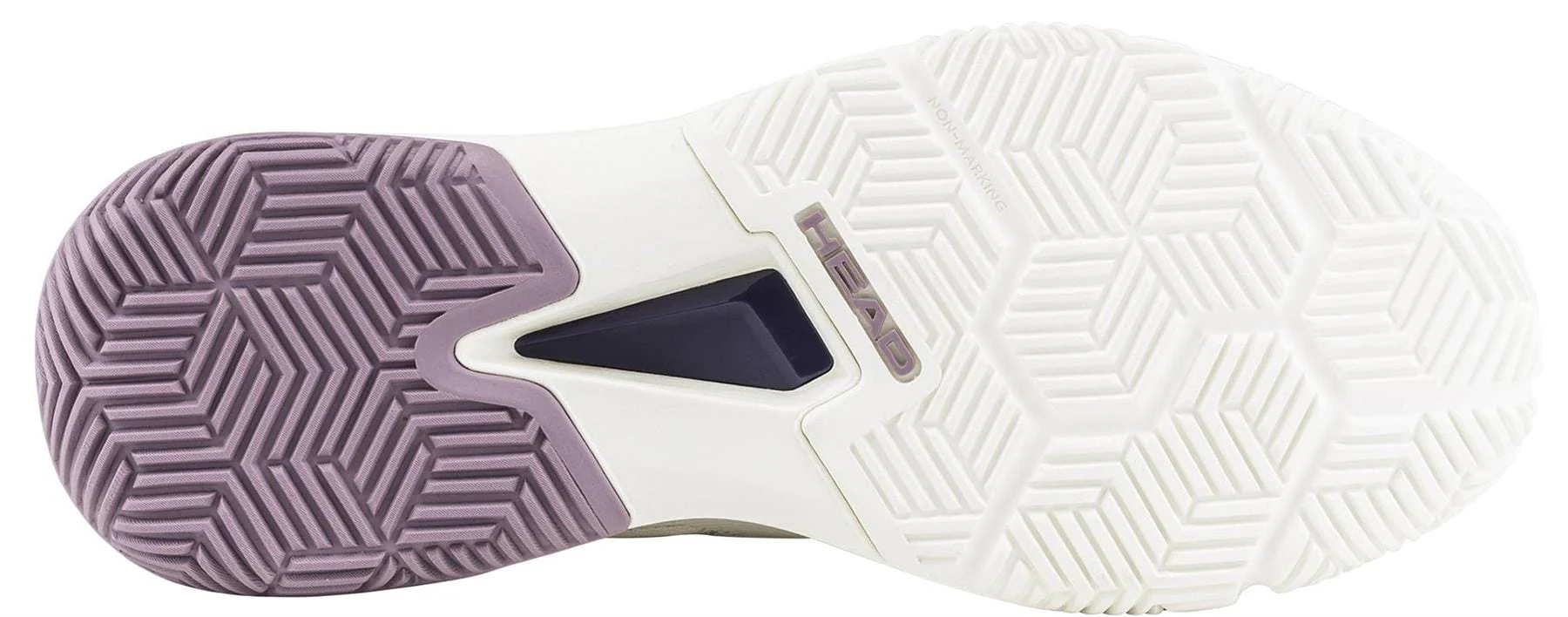 HEAD Motion Team 1.5 Womens Padel Shoes - Chalk White / Purple - Image 3