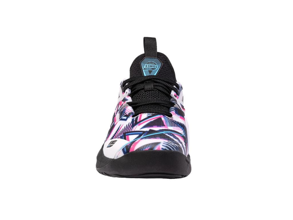 K-Swiss Speedtrac Padel Shoes - White / Black / Neon Pink - Image 4